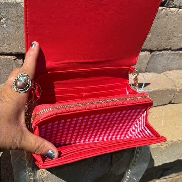 NWT! Betsy Johnson Charming Pearl Rhinestone Fruit Beaded Women's Bag - Picture 10 of 13